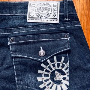 Farm girl jeans